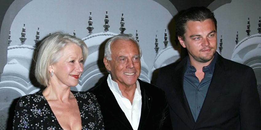 Giorgio Armani: Klare Schnitte, überzeitliche Farben, Designer der Stars