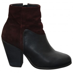 Stiefelette Blockabsatz