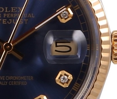 Uhr Rolex Lupe