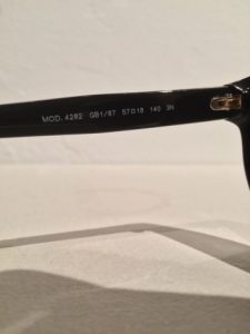 versace sunglasses serial number check